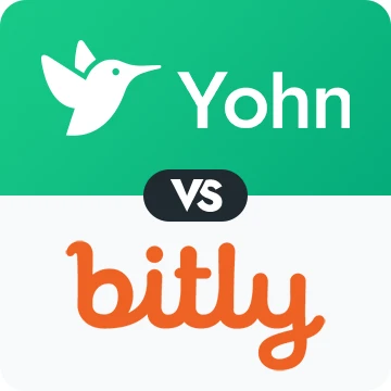 Bitly vs Yohn link management comparison