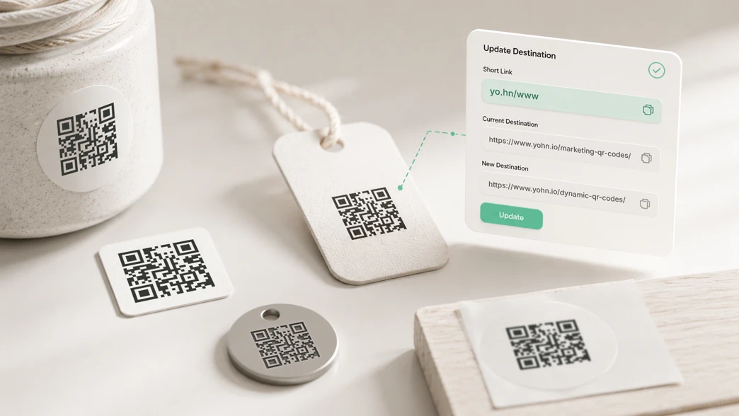 Printed QR codes that must keep working after the campaign ends