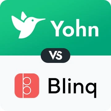 Blinq vs Yohn.io Digital Business Cards