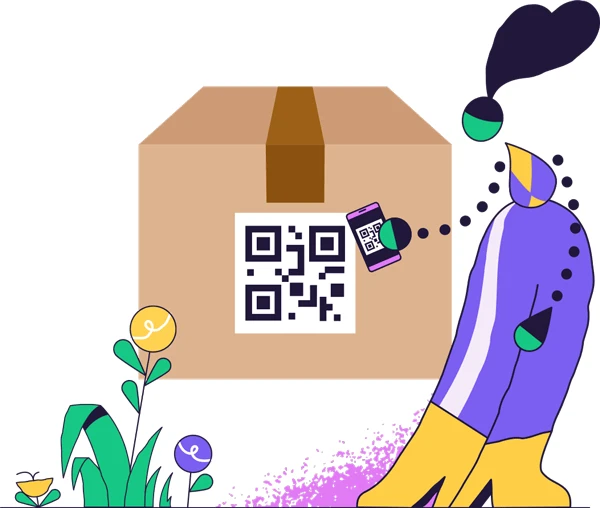 Product QR-code scanner