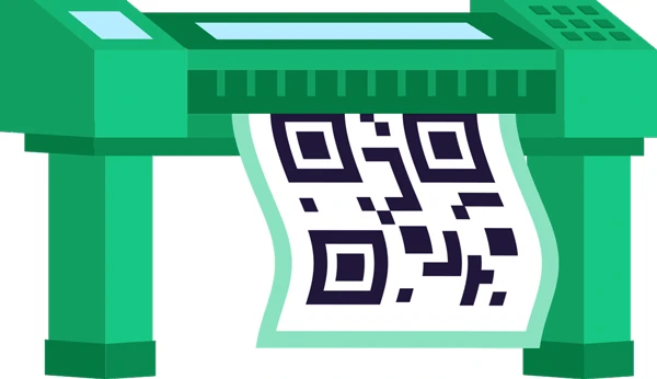 QR-code printing