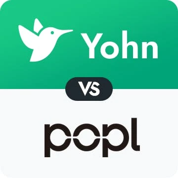 Popl vs Yohn.io Digital Business Cards