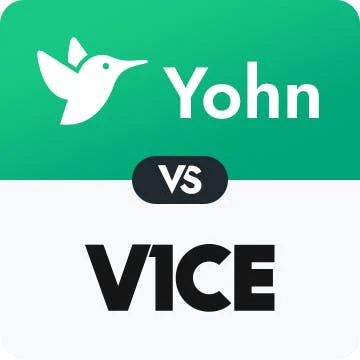 V1CE vs Yohn.io Digital Business Cards