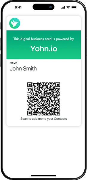 Digital business card